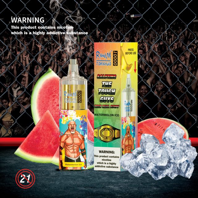 RandM Vape Sydney - RandM Tornado 10000 Airflow Control Vape Device 1Pc 6NRPJ4117 Mango Passion Fruit