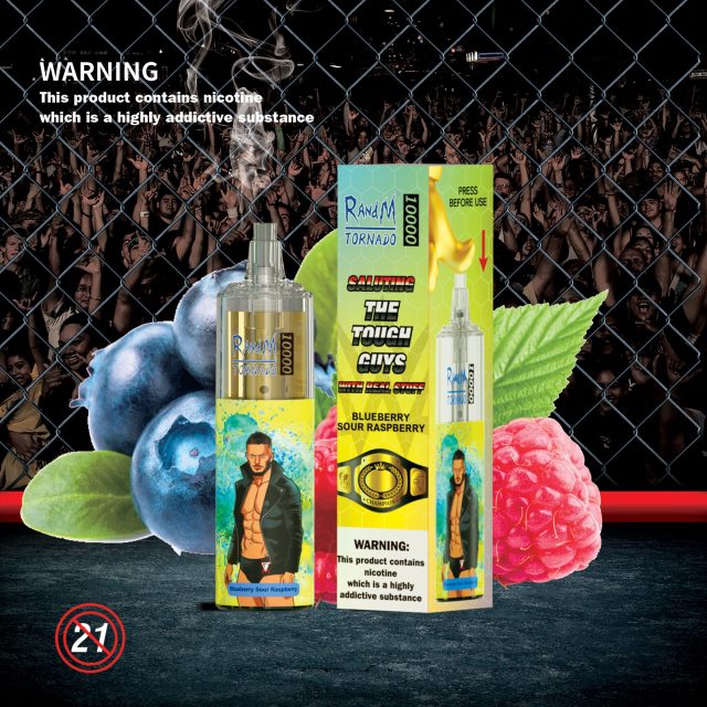 RandM Vapes Australia - RandM Tornado 10000 Airflow Control Vape Device 1Pc 6NRPJ4112 Watermelon Lemonade