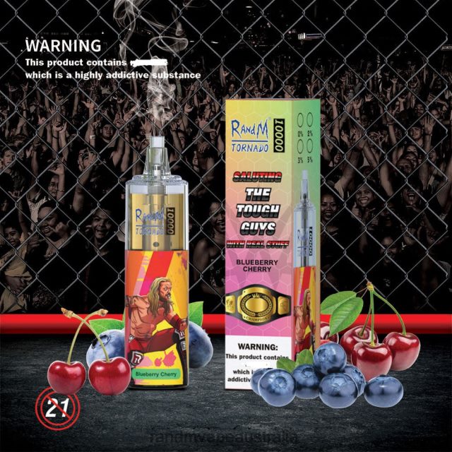 RandM Vapes Australia - RandM Tornado 10000 Airflow Control Vape Device 1Pc 6NRPJ4112 Watermelon Lemonade