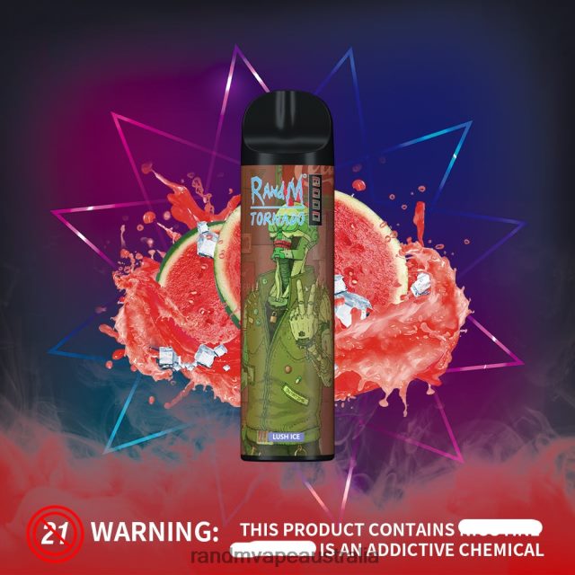 RandM Vape Flavour - RandM Tornado 8000 Airflow Control Vape Device 1Pc 6NRPJ4239 Strawberry Lemonade