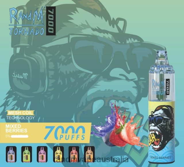 RandM Vape Price - RandM Tornado 7000 Airflow Control Vape Device 1Pc 6NRPJ4175 Pina Colada Rum