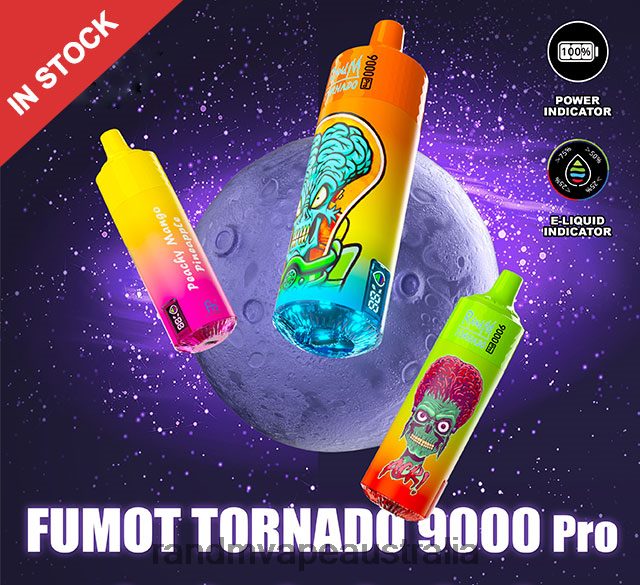 E Cigarette RandM - Fumot RandM Tornado 9000 Pro Vape Device With Battery And Ejuice Display Version 2 6NRPJ4210 Lush Ice