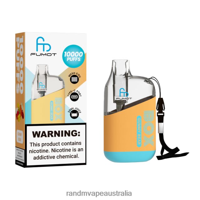 RandM Vape Australia - Fumot Original RandM Tornado Box 10000 Airflow Control Vape Device 1Pc 6NRPJ491 Blueberry Ice